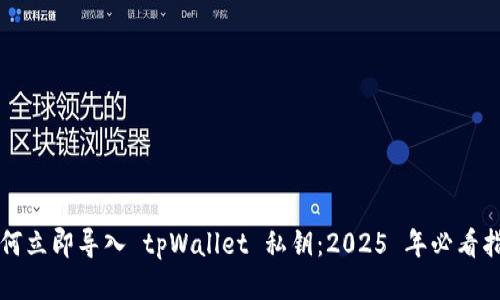如何立即导入 tpWallet 私钥：2025 年必看指南