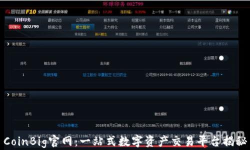
CoinBig官网：一站式数字资产交易平台揭秘