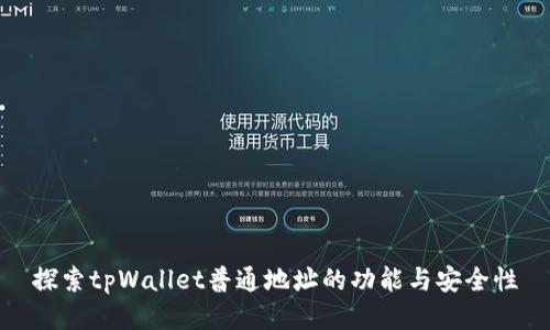 探索tpWallet普通地址的功能与安全性